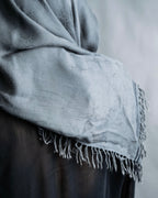 "GUCCI" GG pattern fringe detail scarf