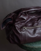 "COMME des GARCONS COMME des GARCONS" Knot drape design leather bag