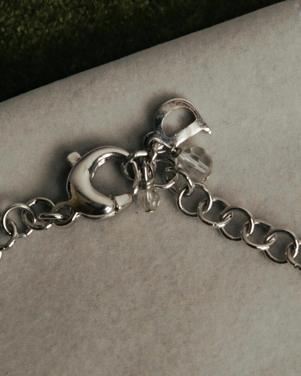 "Christian Dior" 00's Floral charm bracelet