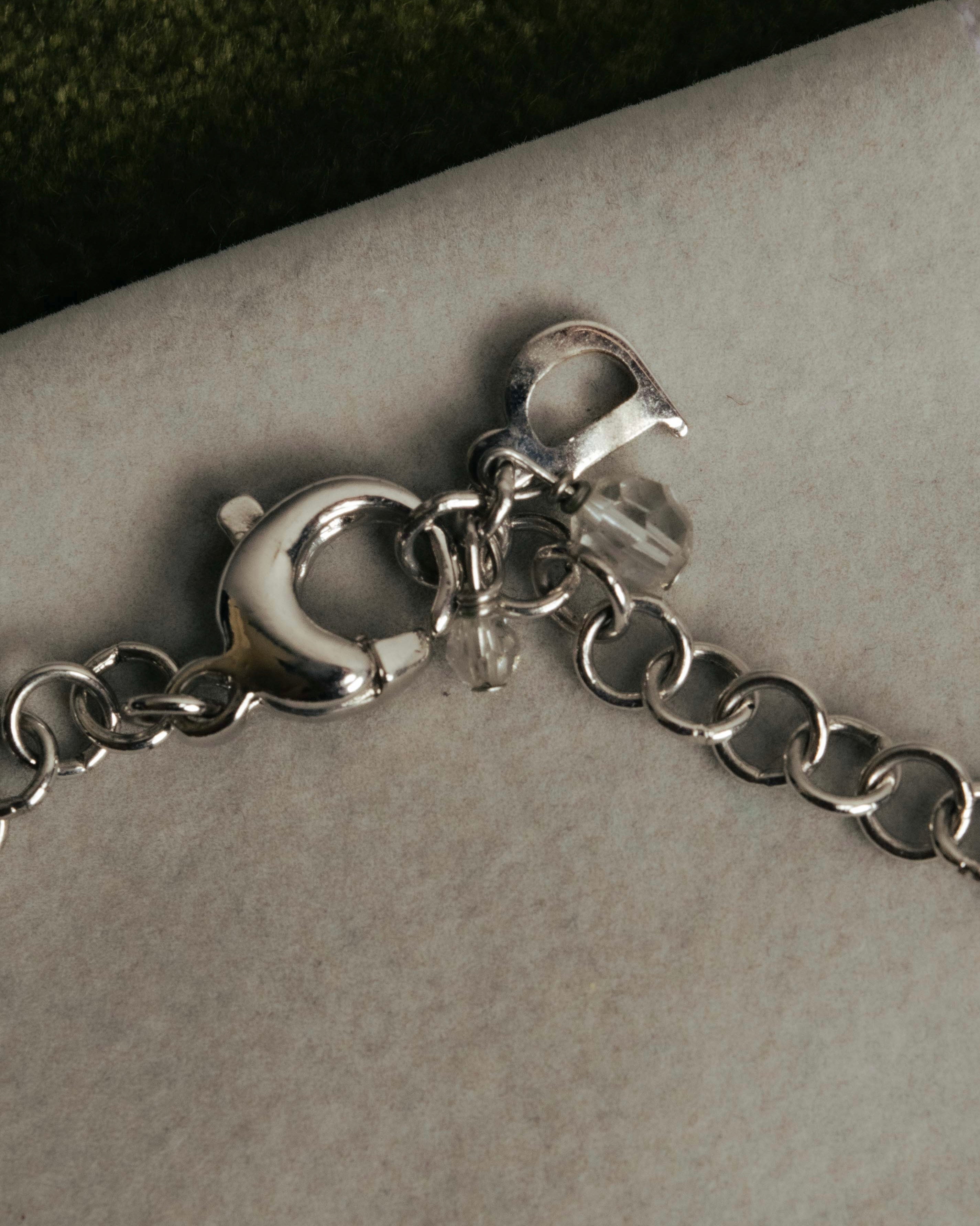 "Christian Dior" 00's Floral charm bracelet