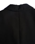 BALENCIAGA/ Chin Strap Detailed 2B Single Breasted Tailored Jacket