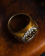 "DIOR" J’ADIOR engraved signet ring