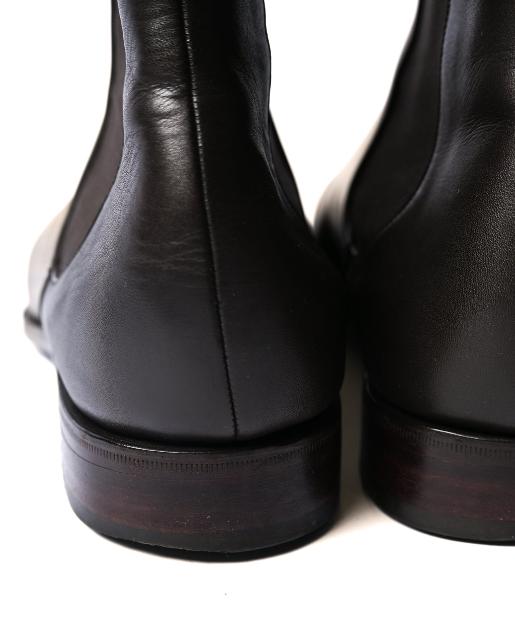 CARMINA Shoemaker/ Beautiful Box-Calf Leather Chelsea Boots Dark Brown