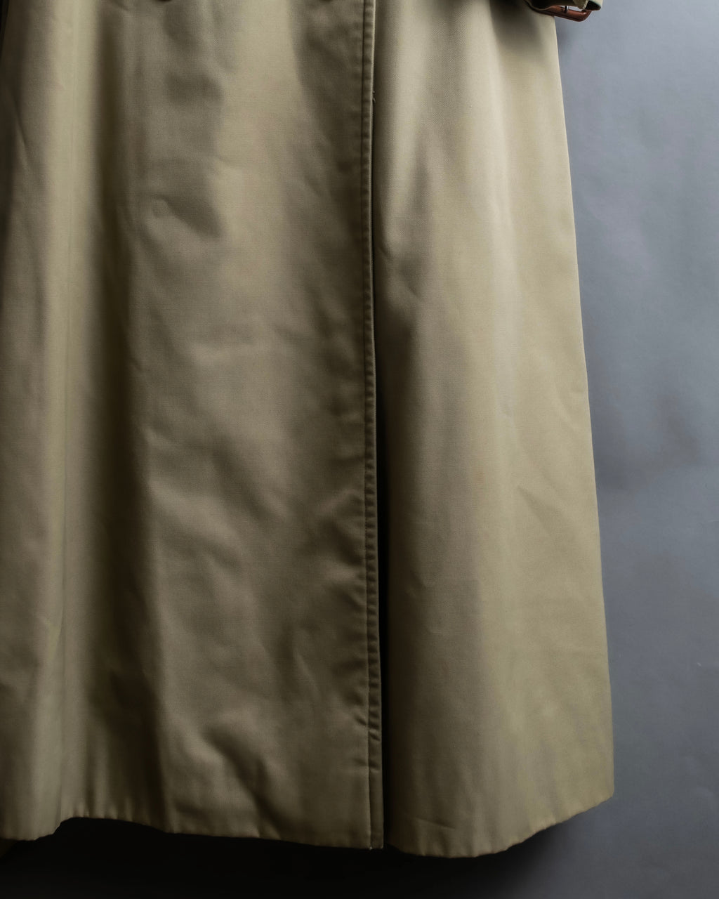 "BURBERRYS" Military detail long trench coat