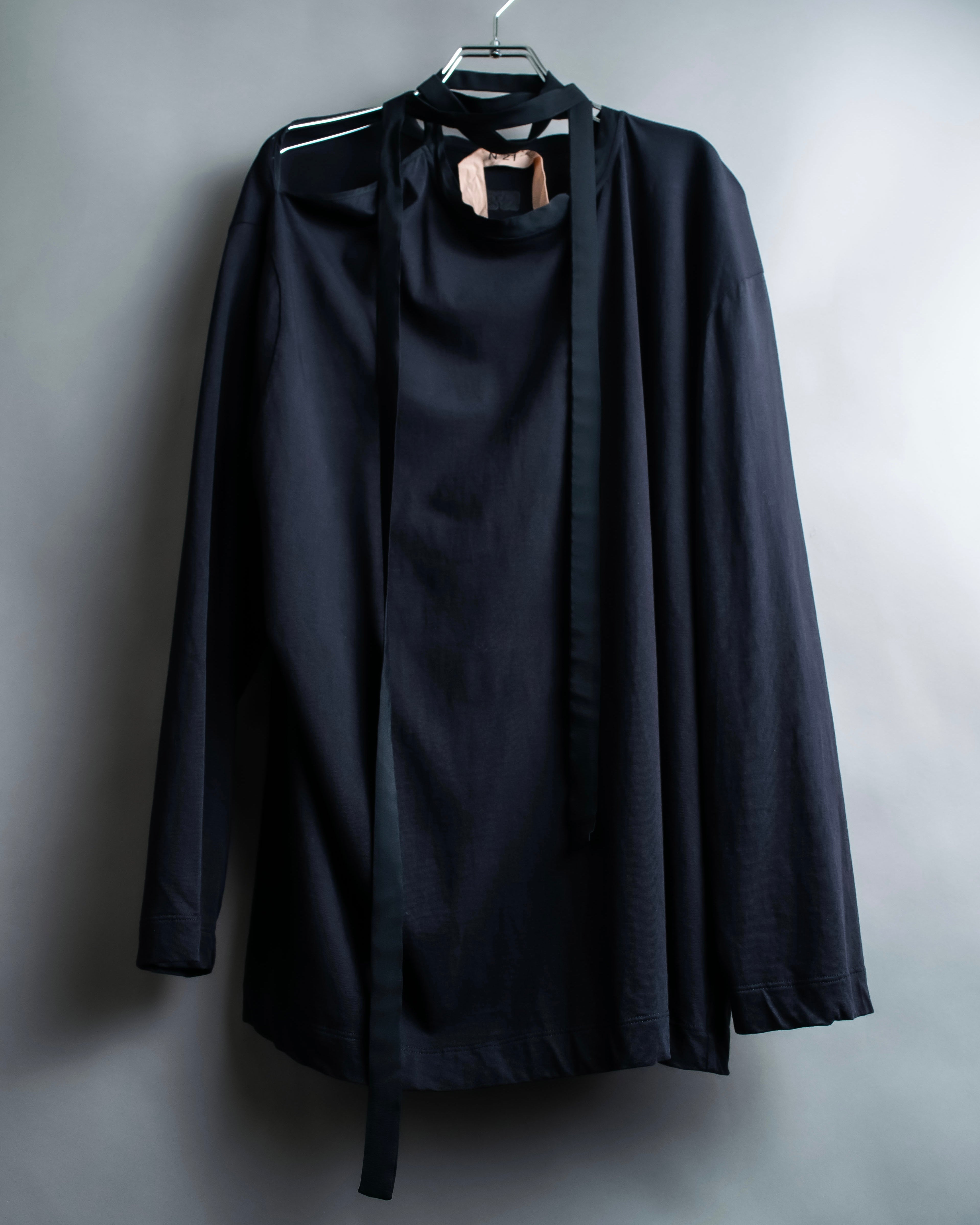 N21 NUMERO VENTUNO Oversized string design tops