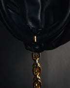 –SPECIAL– "BOTTEGA VENETA" 20’s sculptural chain pouch clutch