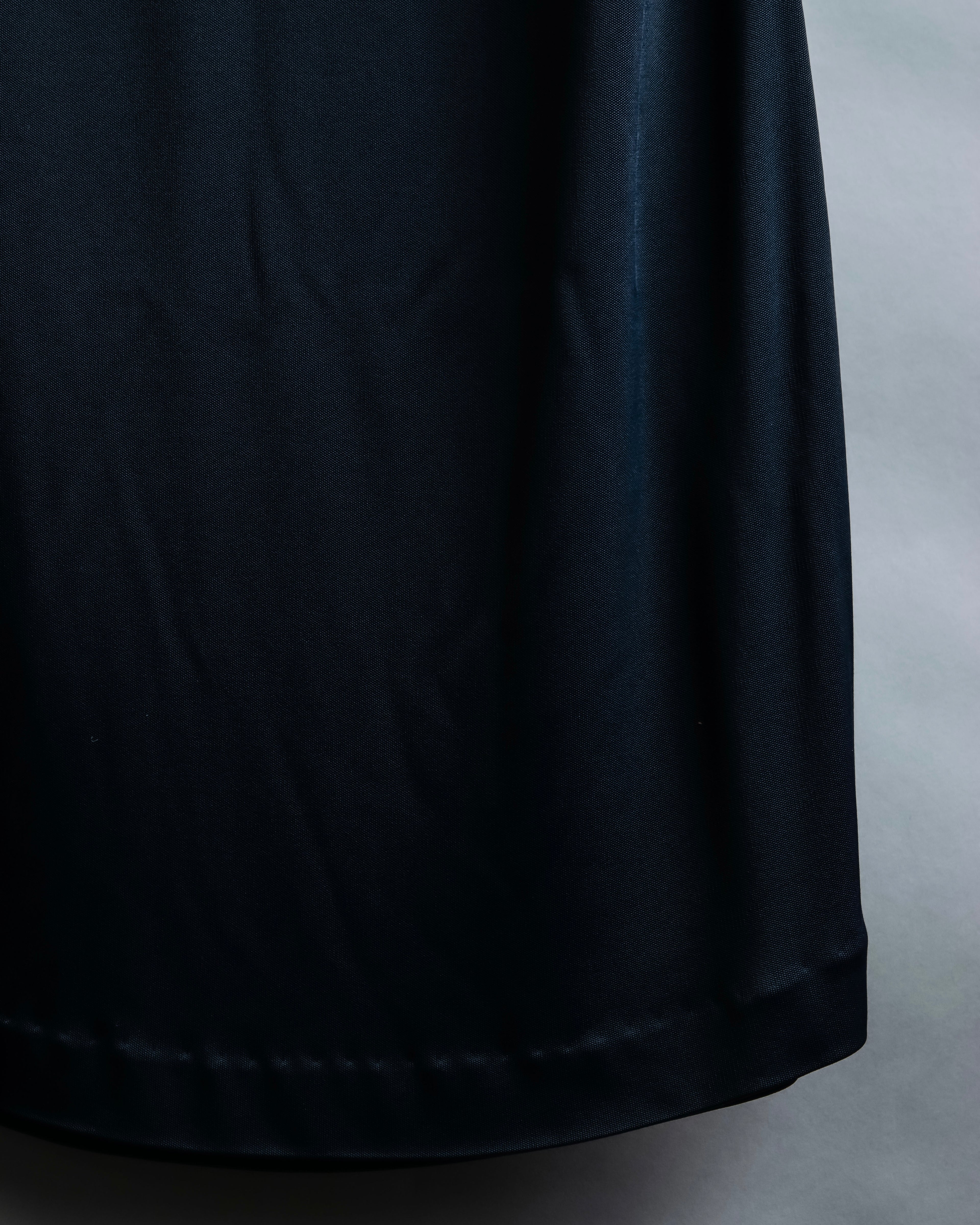 "GUCCI" Maxi-length glossy rayon skirt