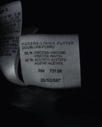 Abrigo doble botonadura estilo pea coat de los años 90-00 de "Max Mara"