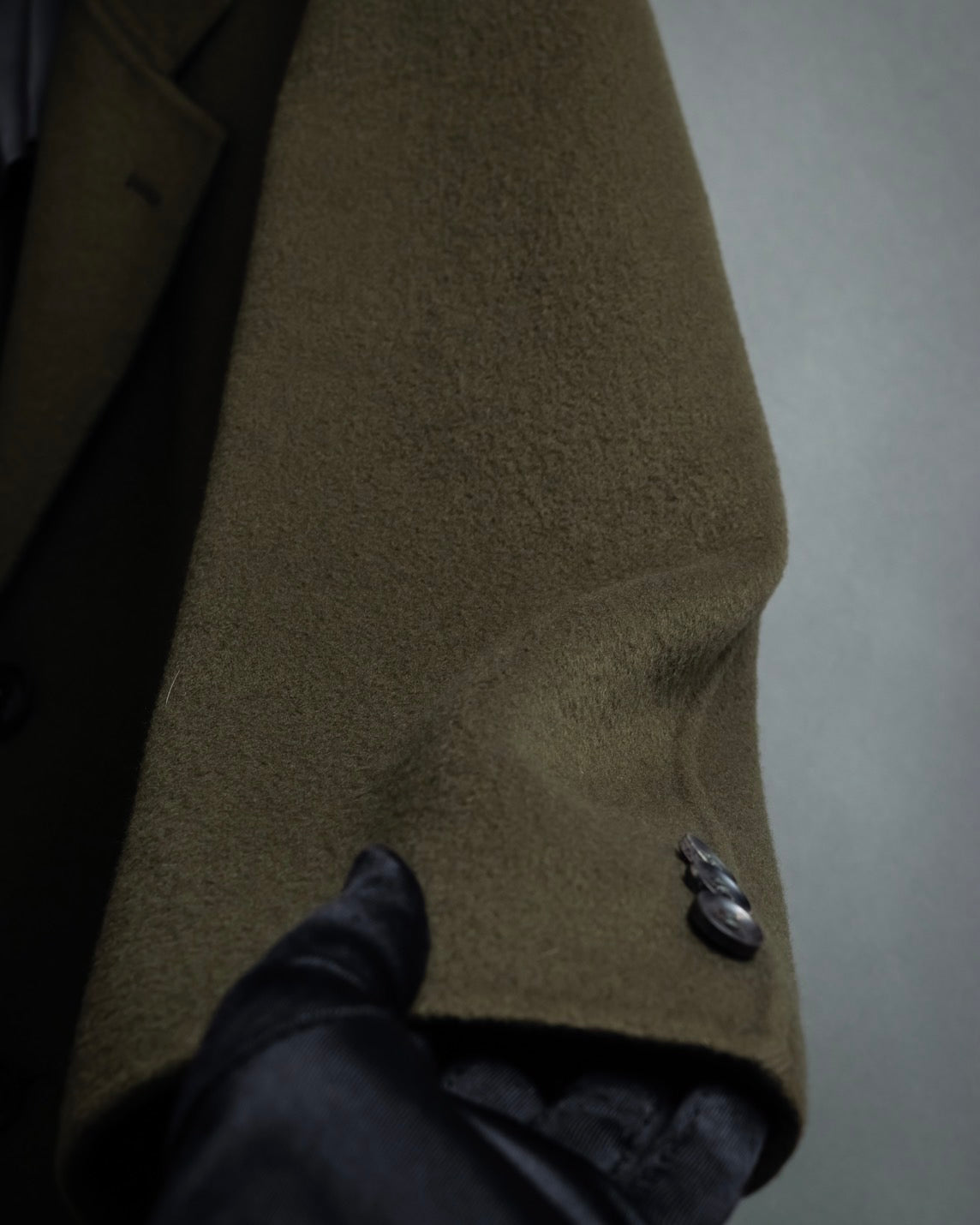 "Christian Dior" Single-breasted 100% cashmere chester coat