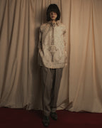 -SPECIAL- "HERMES" 00's Jean-Paul Gaultier Era Silk Twill Shirt "La Musique des Sphères