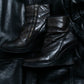 "Haider Ackermann" different material leather boots