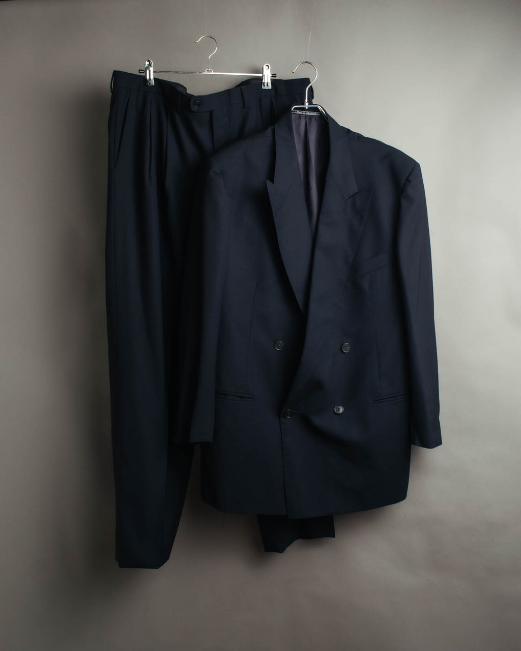 -SPECIAL- “Ermenegildo Zegna” 90’s-00’s high performance double-breasted set-up
