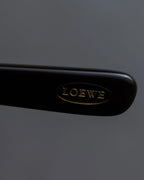 "LOEWE" Temple chain detail teardrop frame sunglasses