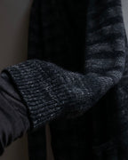 "CHANEL" Sample product hairy material light unevenness cardigan