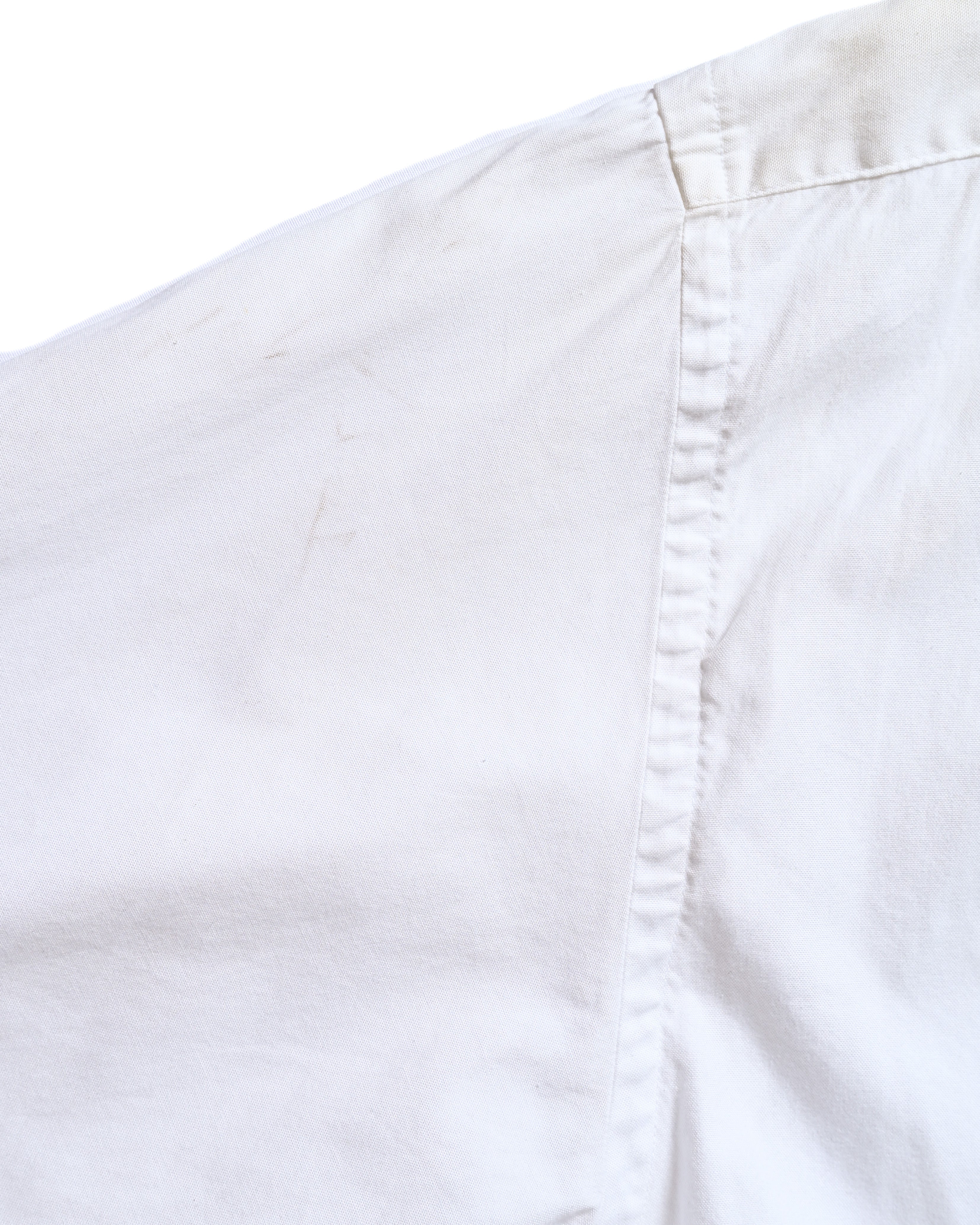 BROOKS BROTHERS/ Relax Fit Cotton French Cuff Shirt White