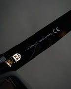 “LOEWE” 2018–2022 Futuristic shield acetate sunglasses