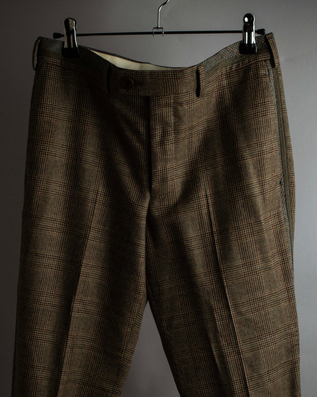 "PAUL SMITH" Flaming detail glen plaid set up