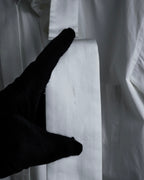 "COMME des GARCONS SHIRT" 01AW French cotton bowtie shirt