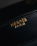 –SPECIAL– "HERMES" 60’s-70’s Box calf piano lock accordion bag