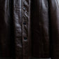 "Vintage 100% cow leather oversized tailored jacket"