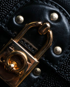 "Salvatore Ferragamo" Key-shaped Gancini motif design leather bag