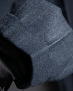 "PRADA" Wool cotton mix navy blue slacks