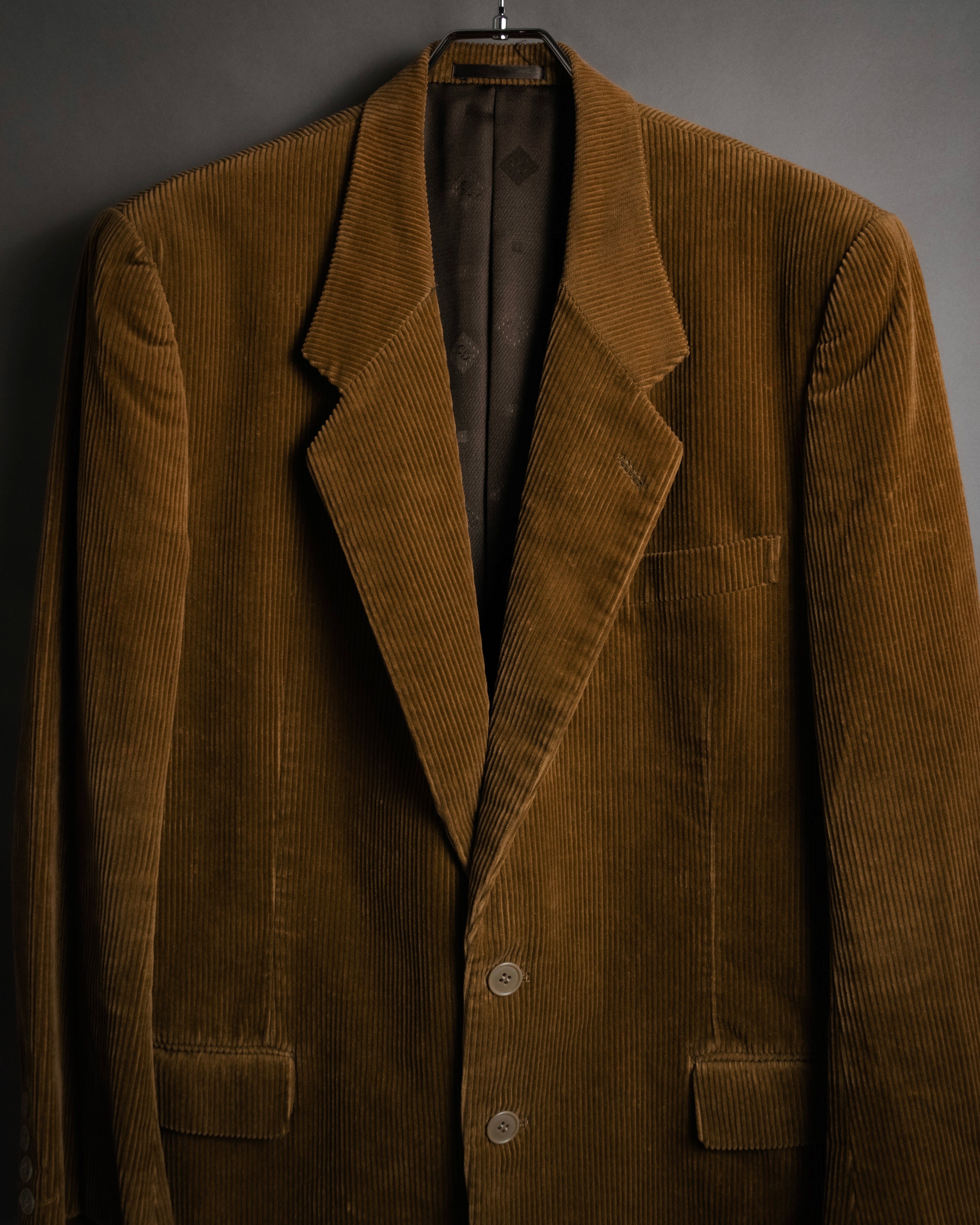 メンズ Christian Dior テーラードジャケット Lサイズ ブラウン