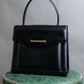 "GIVENCHY" Trapezoid design one handle design leather bag