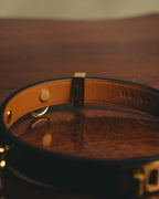 –SPECIAL– “HERMÈS” 10’s Mini dog anneaux triple ring leather bracelet