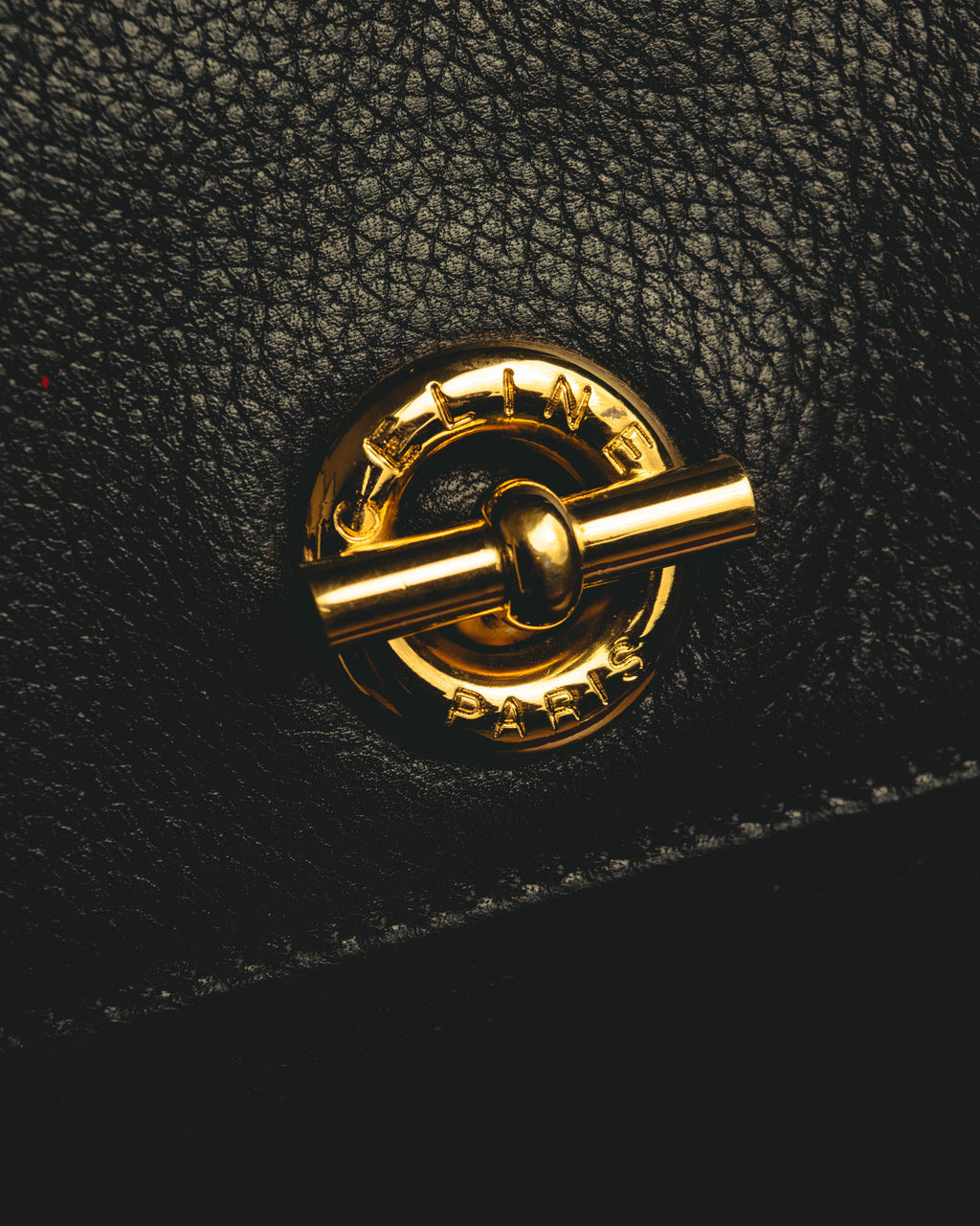 "CELINE" 80's-90's Classic leather top-handle bag