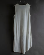 "LIMI feu" Asymmetrical hem cut sleeveless dress