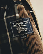 "Burberrys" 80's-90's Relaxed corduroy car coat