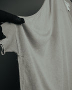 “Maison Martin Margiela” 2012SS line 4 oversized draped knit cardigan