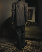 –SPECIAL– "Christian Dior" 80's-90's Classically tailored wool two-piece suit