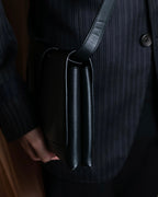 "JIL SANDER" Minimalist design leather shoulder bag