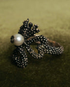 “GUCCI” 2016-20 Pearl GG flower ring