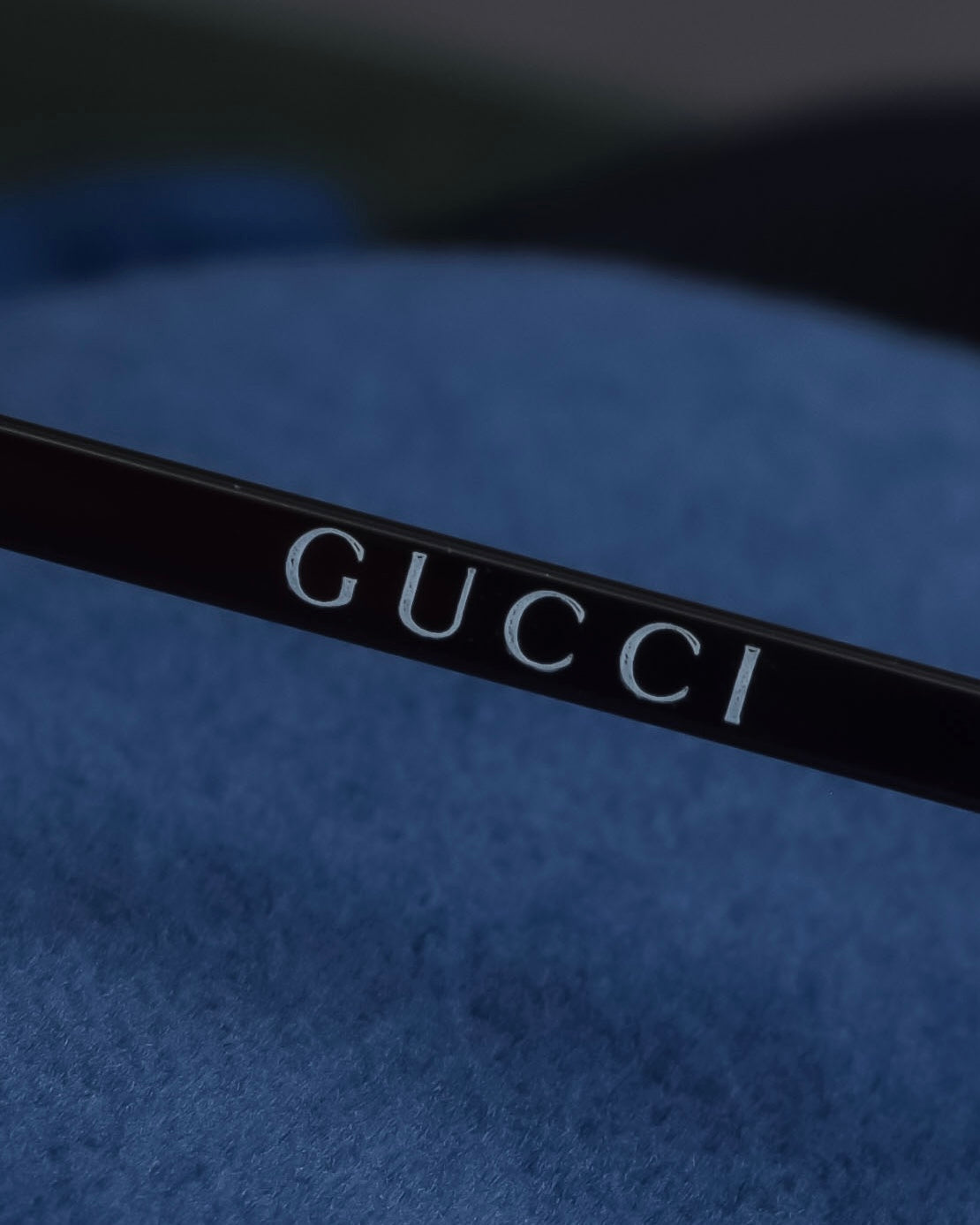 "GUCCI" Metal aviator teardrop frame sunglasses