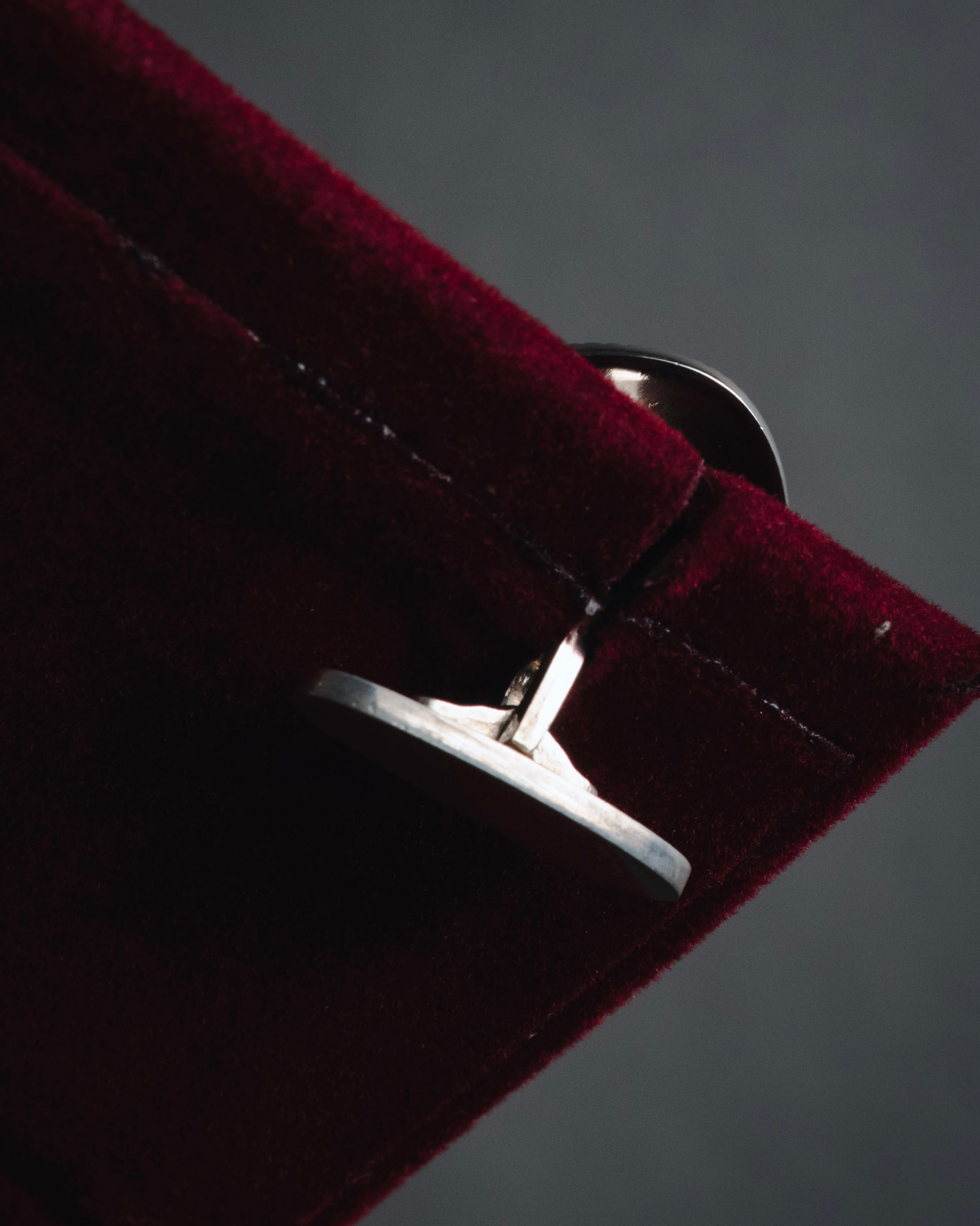 "Georg Jensen" Late 80s - Early 90s sculptural shell motif cufflinks