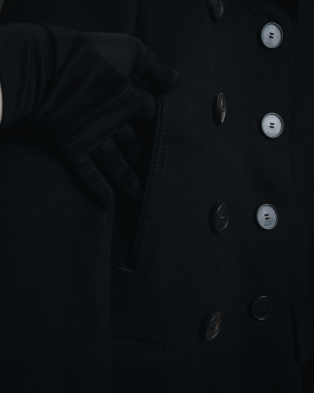 –SPECIAL– "GUCCI"
00’s double-breasted cashmere blend long coat