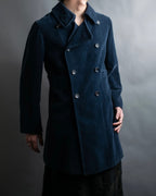 "Comme des garçons robe de chambre" Beautiful velour double half coat