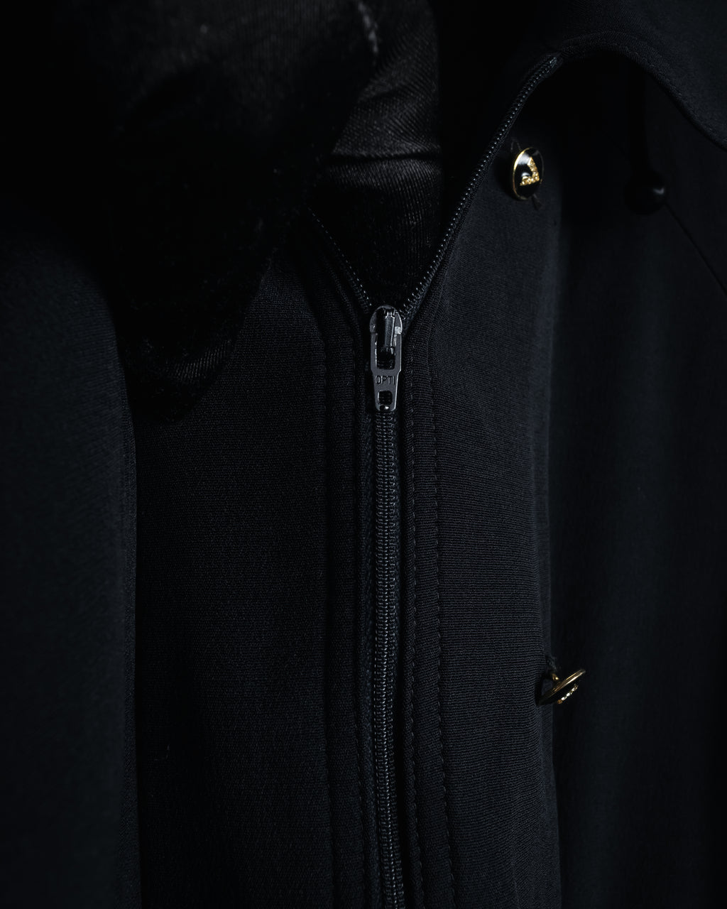 "VALENTINO" 90’s Couture-lined hooded coat