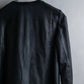 "Weekend Max Mara" 100% goat leather flower motif zip up short length jacket