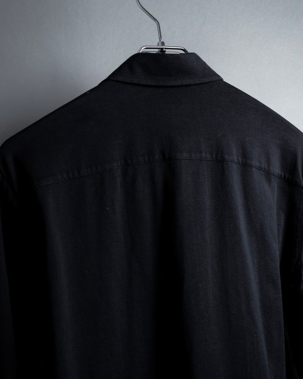 "FENDI" Pick stitch design fly front shirt