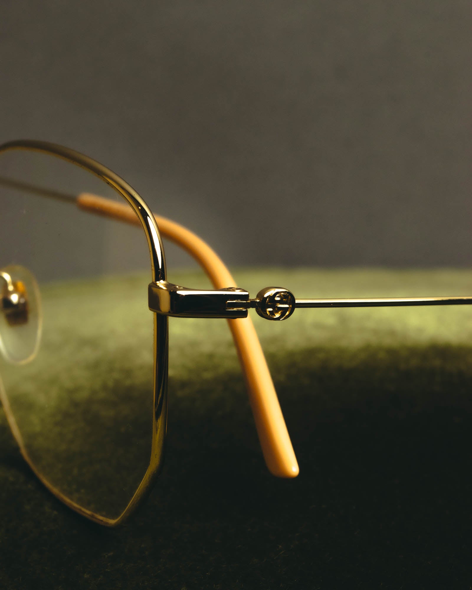 "GUCCI" 2010's-20's Bee motif polygonal sunglasses