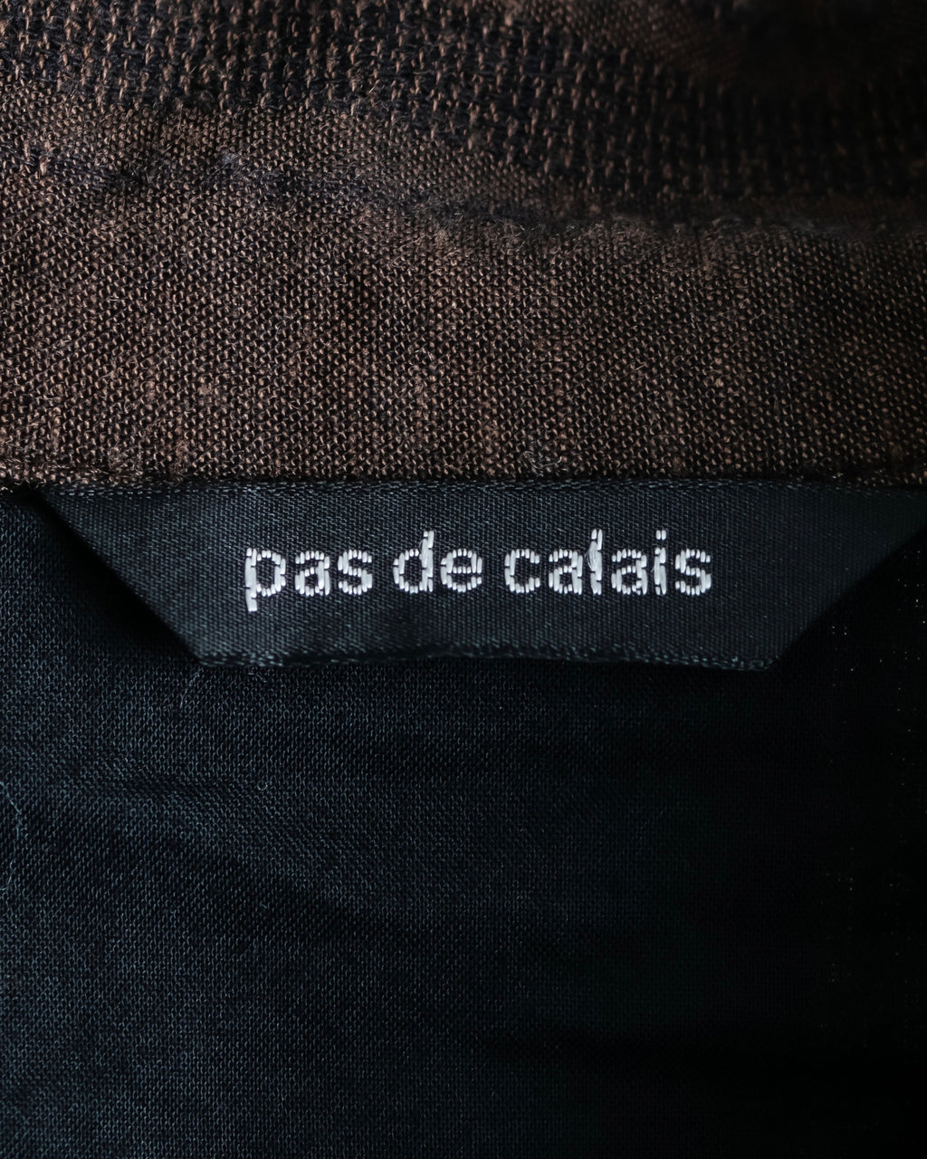 "pas de calais" compact collar long dress