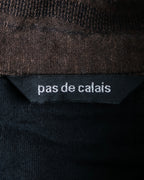 "pas de calais" compact collar long dress