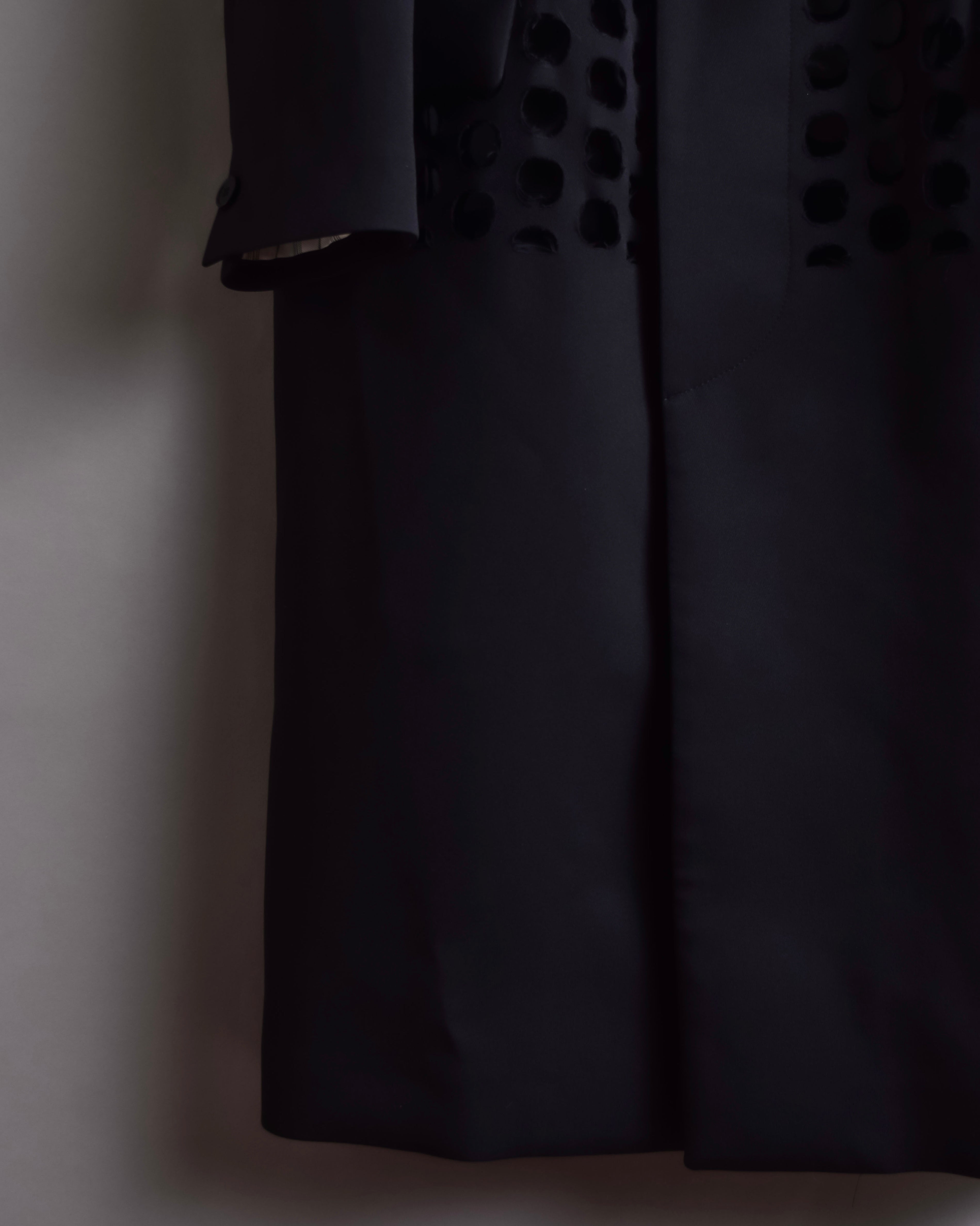 "MAISON MARGIELA" 20SS Cut-out layered structure long coat