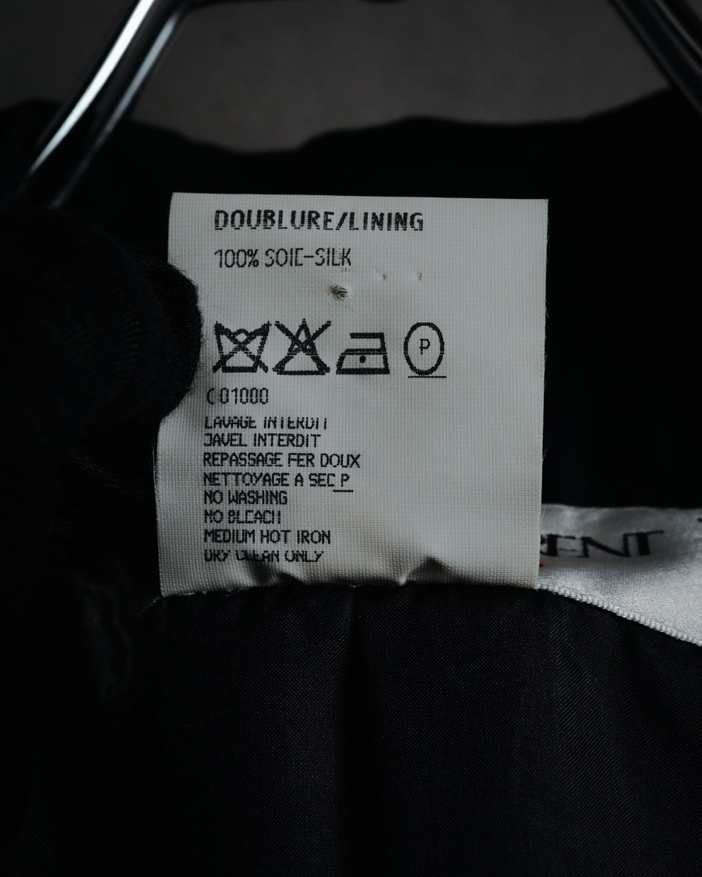 –SPECIAL– "Yves Saint Laurent rive gauche" 90’s Rive gauche le smoking tuxedo jacket