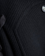 "Valentino Garavani"Shawl collar A-line silhouette long coat