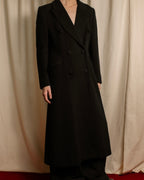 "Aquascutum" Elegantly tailored double-breasted long chester coat
